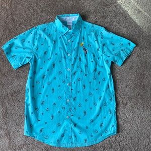 Short Sleeved Button Up Shirt